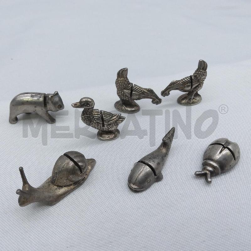 SEGNAPOSTO ANIMALETTI PZ 8 | Mercatino dell'Usato San maurizio canavese 4