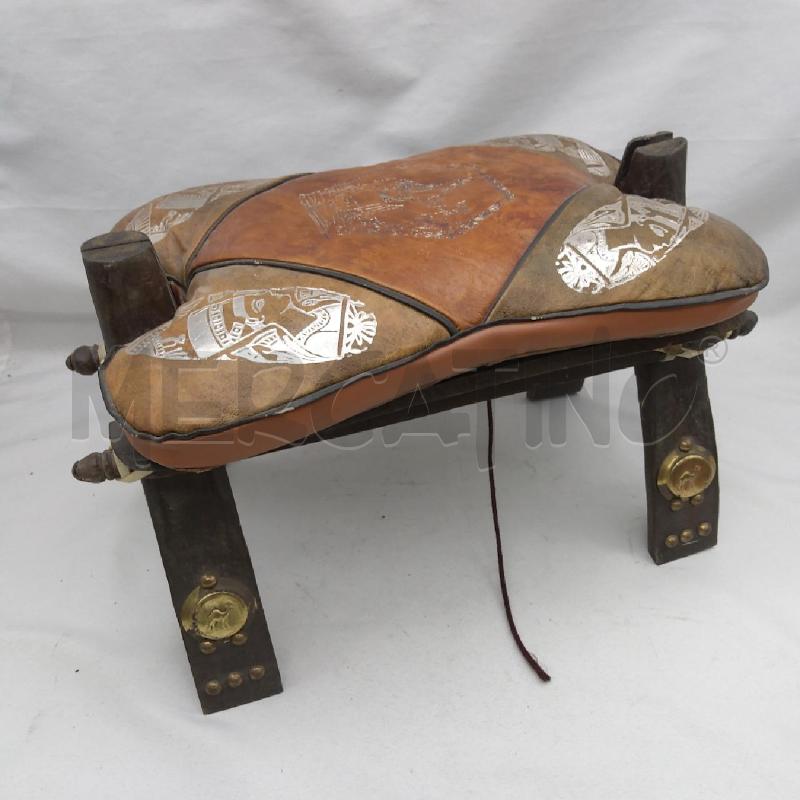 SELLA ETNICA DECORATIVA CAMMELLO | Mercatino dell'Usato San maurizio canavese 1