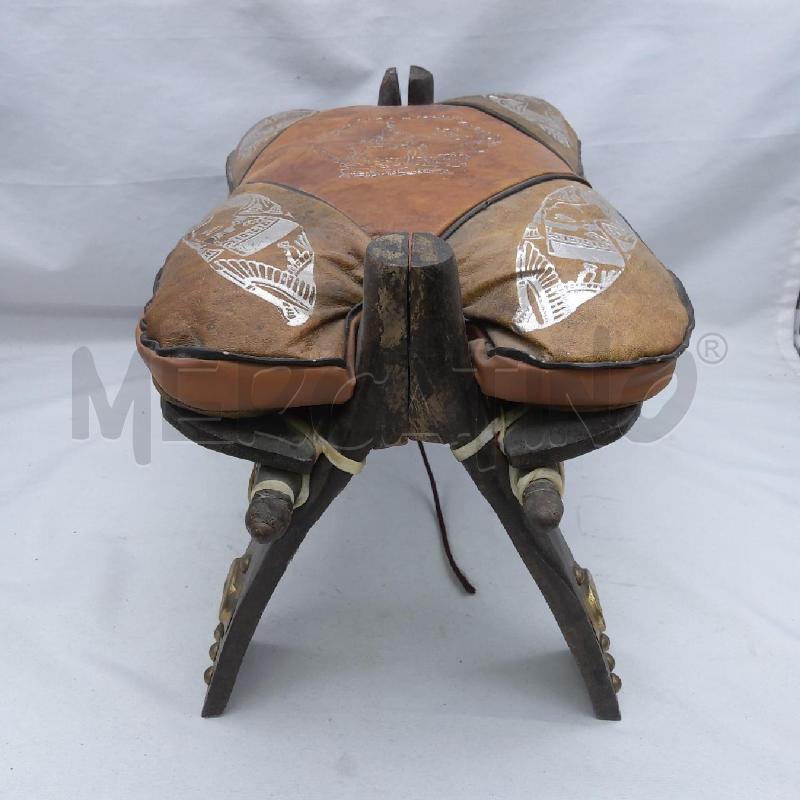 SELLA ETNICA DECORATIVA CAMMELLO | Mercatino dell'Usato San maurizio canavese 2