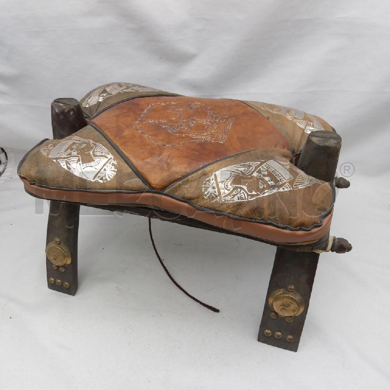 SELLA ETNICA DECORATIVA CAMMELLO | Mercatino dell'Usato San maurizio canavese 3