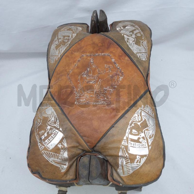 SELLA ETNICA DECORATIVA CAMMELLO | Mercatino dell'Usato San maurizio canavese 4