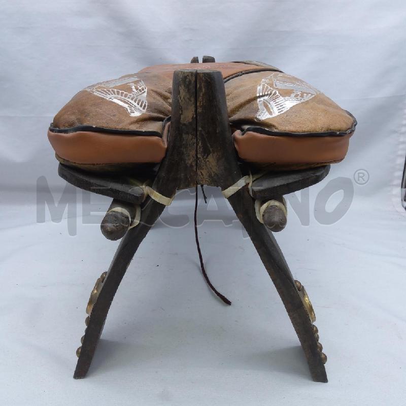 SELLA ETNICA DECORATIVA CAMMELLO | Mercatino dell'Usato San maurizio canavese 5