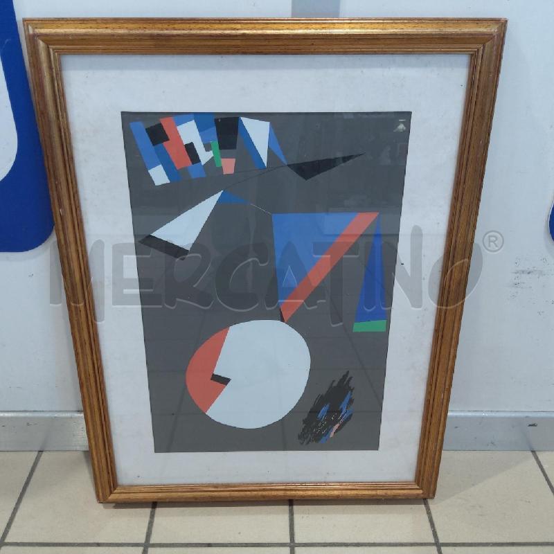 SERIGRAFIA DORAZIO PIERO ESPACES 48X33 GRAFICA CONTEMPORANEA | Mercatino dell'Usato San maurizio canavese 1