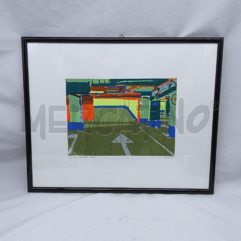 SERIGRAFIA GIORGIO RAMELLA 56/150 PARKING | Mercatino dell'Usato San maurizio canavese 1