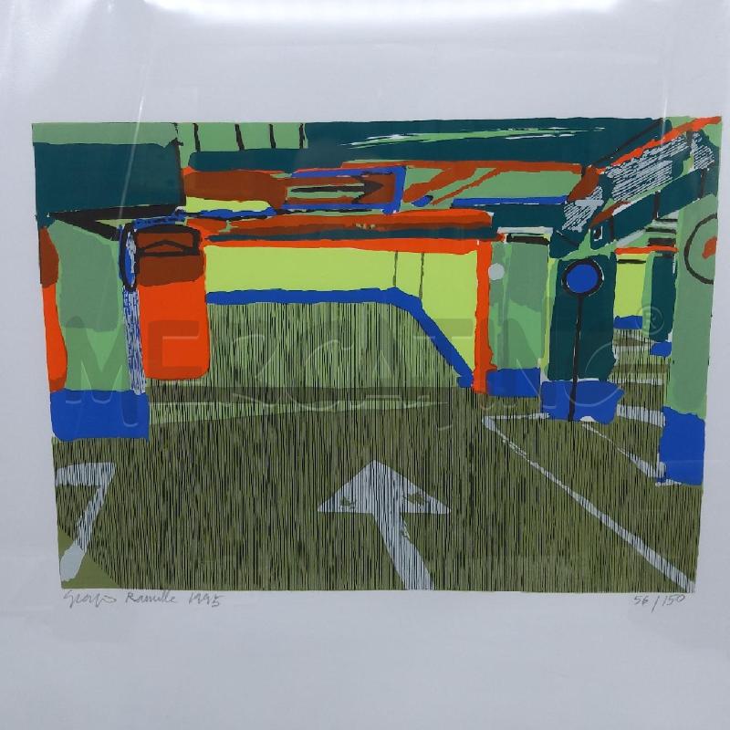 SERIGRAFIA GIORGIO RAMELLA 56/150 PARKING | Mercatino dell'Usato San maurizio canavese 2