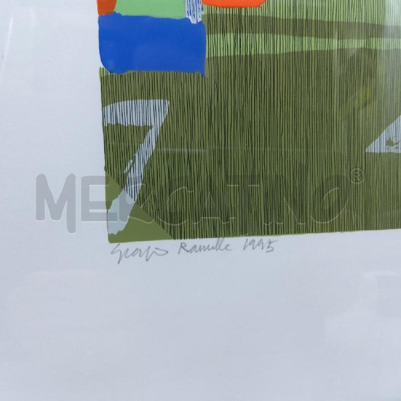 SERIGRAFIA GIORGIO RAMELLA 56/150 PARKING | Mercatino dell'Usato San maurizio canavese 3