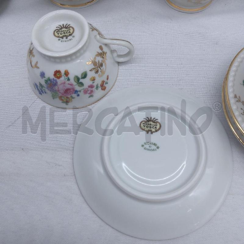 SERVIZIO CAFFE' PZ 27 GINORI MODELLO TOSCA | Mercatino dell'Usato San maurizio canavese 4