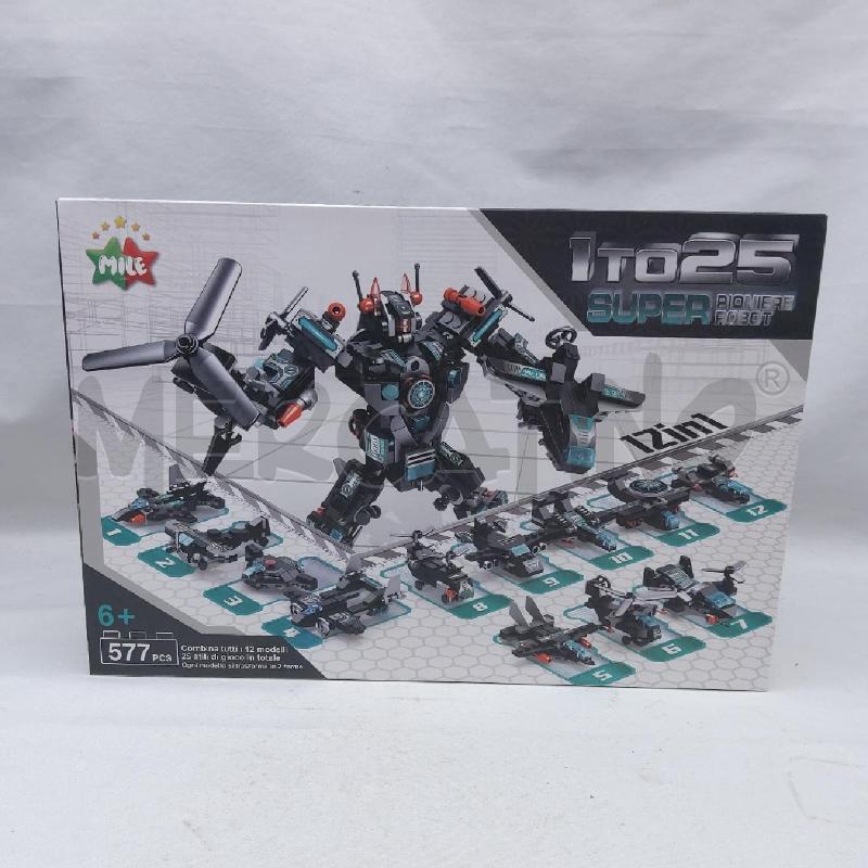 SET COSTRUZIONI SUPER PIONIERE ROBOT | Mercatino dell'Usato San maurizio canavese 1