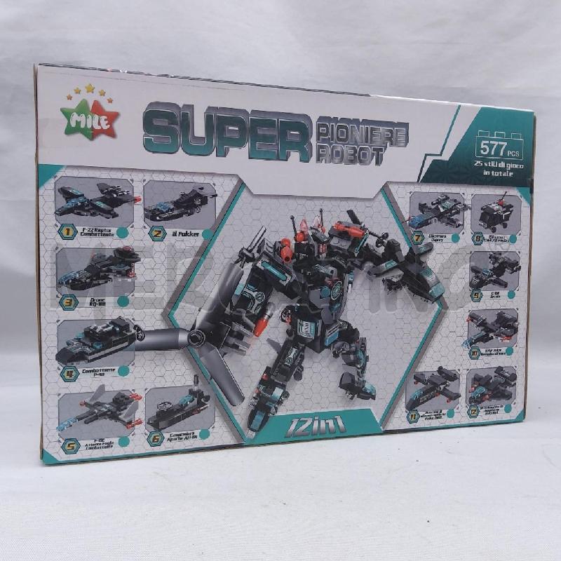 SET COSTRUZIONI SUPER PIONIERE ROBOT | Mercatino dell'Usato San maurizio canavese 2