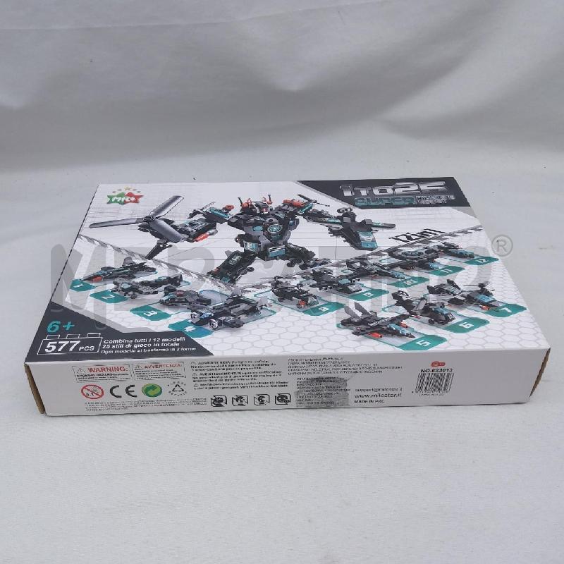 SET COSTRUZIONI SUPER PIONIERE ROBOT | Mercatino dell'Usato San maurizio canavese 3