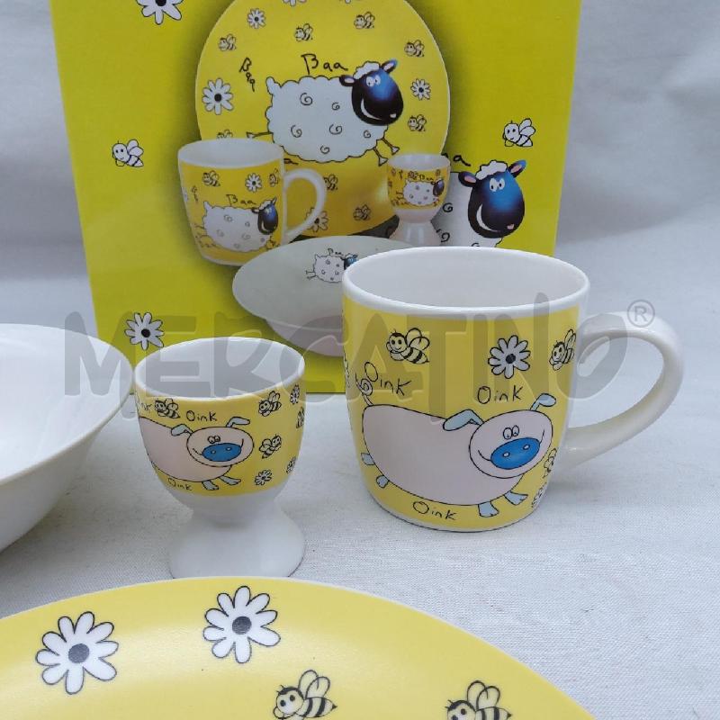 SET PAPPA MAIALINO 4 PEZZI | Mercatino dell'Usato San maurizio canavese 2