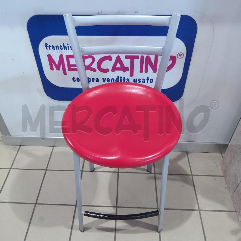 SGABELLO CALLIGARIS FREESBEE ROSSO GRIGIO | Mercatino dell'Usato San maurizio canavese 2