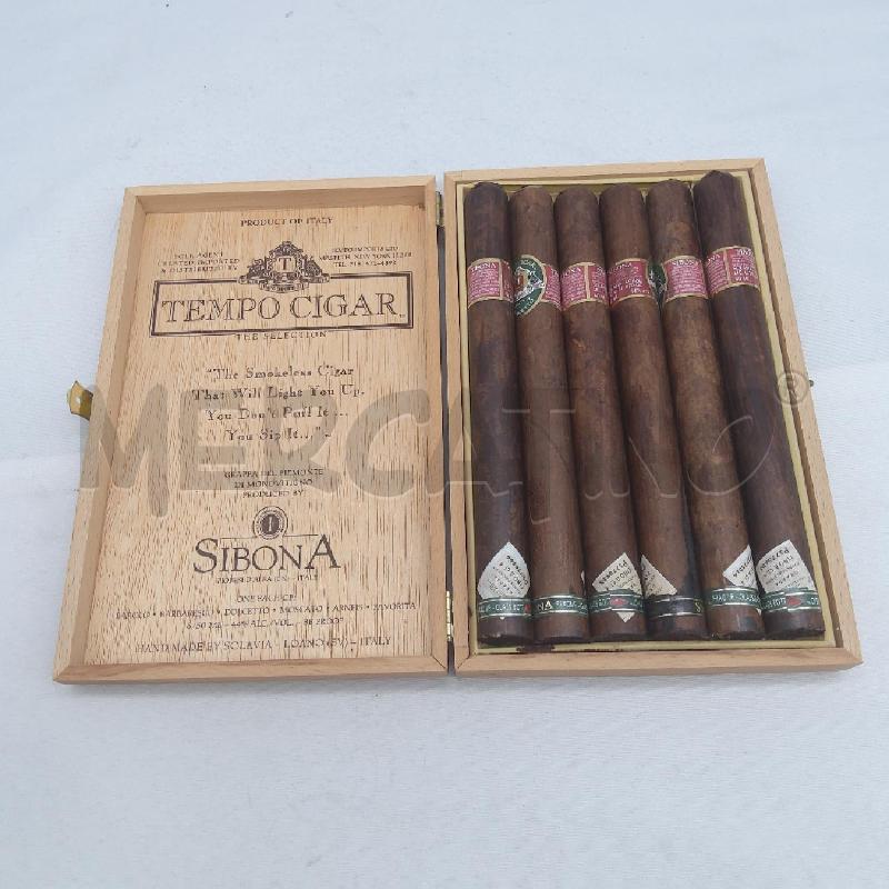SIGARI PZ. 6 TEMPO CIGAR SIBONA | Mercatino dell'Usato San maurizio canavese 1