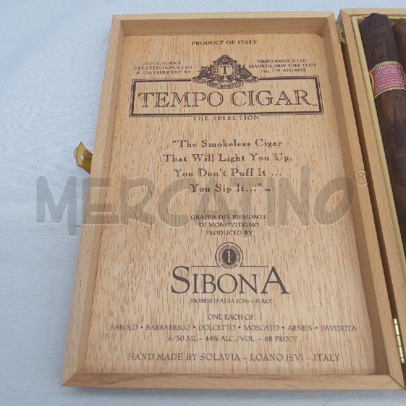 SIGARI PZ. 6 TEMPO CIGAR SIBONA | Mercatino dell'Usato San maurizio canavese 3