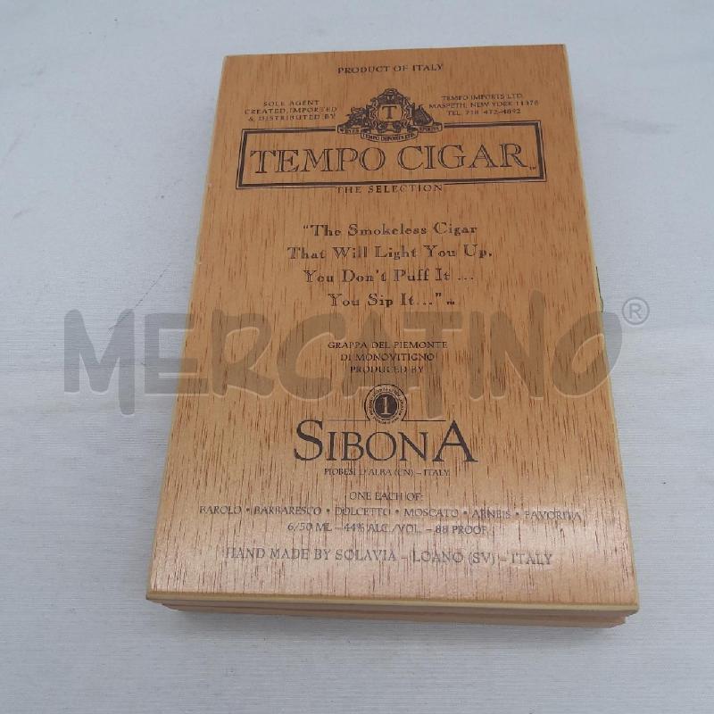 SIGARI PZ. 6 TEMPO CIGAR SIBONA | Mercatino dell'Usato San maurizio canavese 4