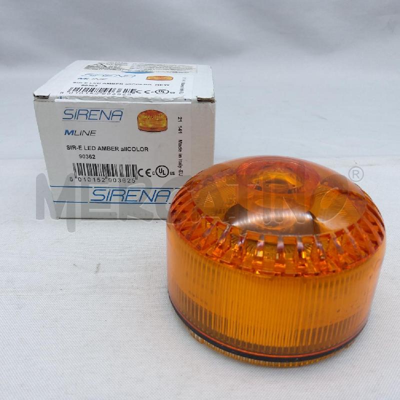SIRENA MLINE 90632 AMBER COLOR NUOVA  | Mercatino dell'Usato San maurizio canavese 1