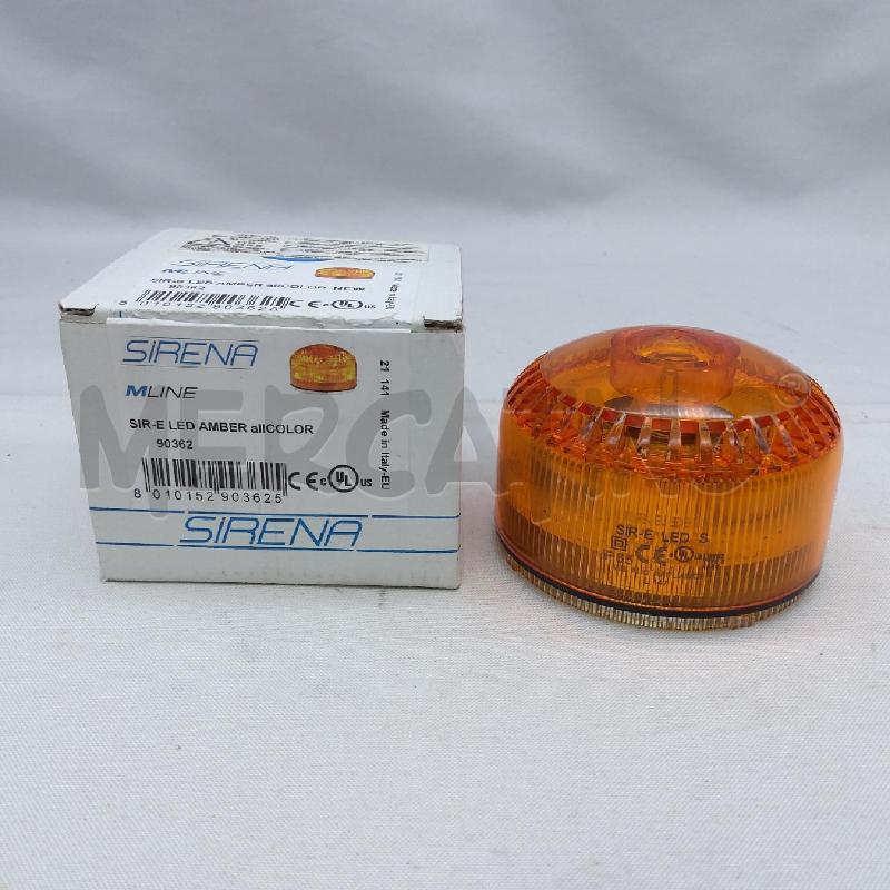 SIRENA MLINE 90632 AMBER COLOR NUOVA  | Mercatino dell'Usato San maurizio canavese 4