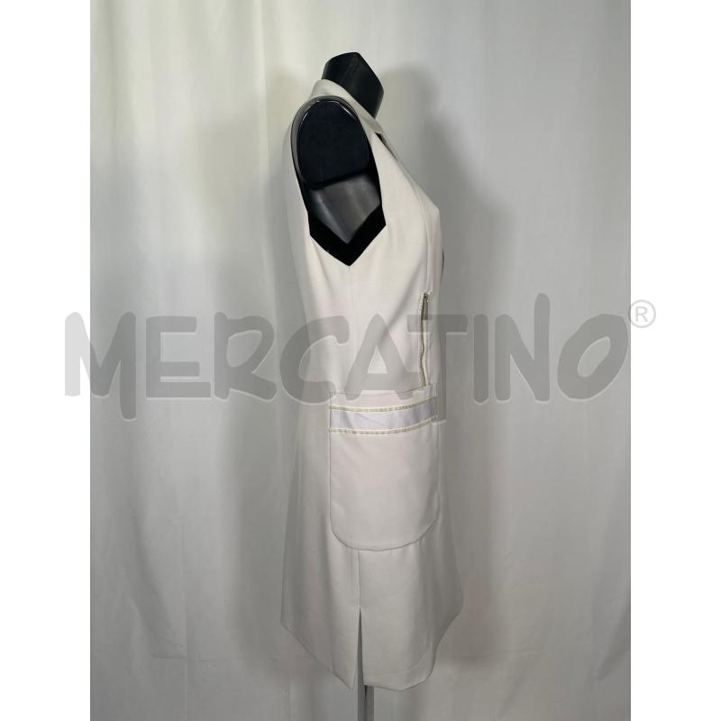 SMANICATO DONNA EMPORIO ARMANI BEIGE INSERTI VELLUTINO  | Mercatino dell'Usato San maurizio canavese 2