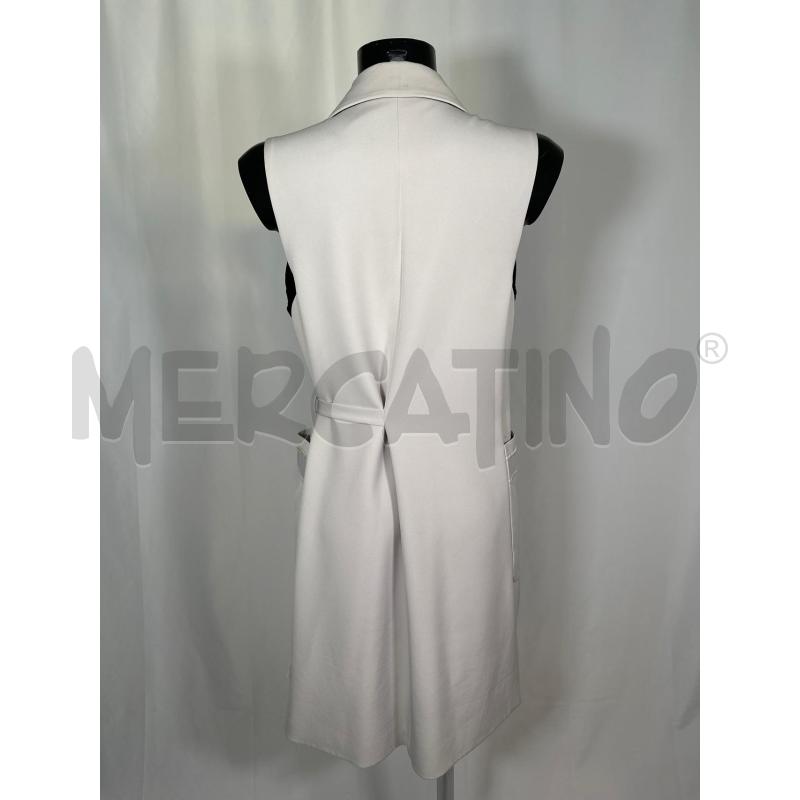 SMANICATO DONNA EMPORIO ARMANI BEIGE INSERTI VELLUTINO  | Mercatino dell'Usato San maurizio canavese 3