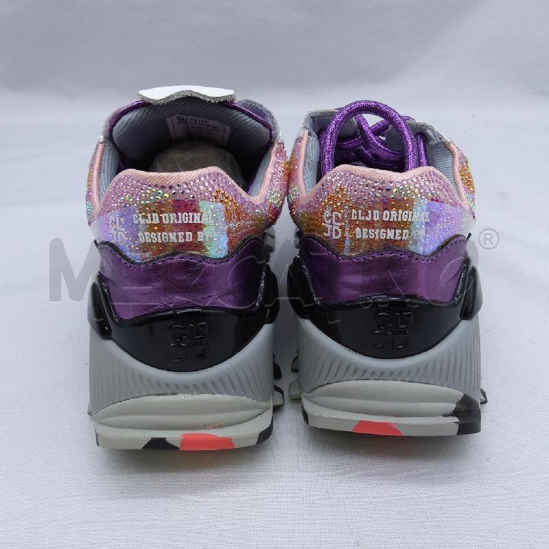 SNEACKERS DONNA SC2 CLJD VIOLA STRASS  | Mercatino dell'Usato San maurizio canavese 4