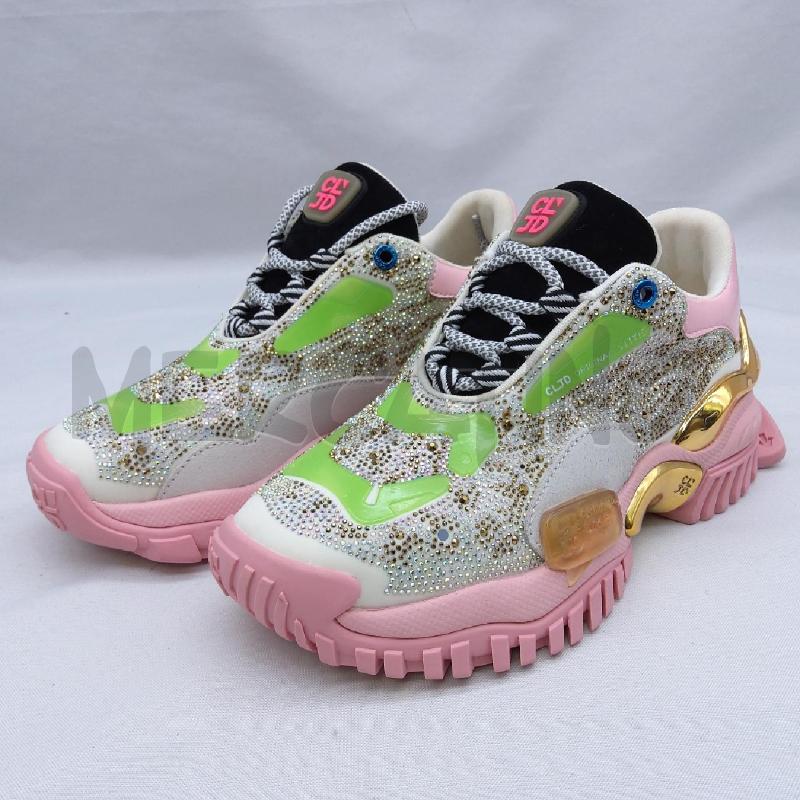 SNEAKERS DONNA SC2 CLJD ROSA STRASS  | Mercatino dell'Usato San maurizio canavese 1