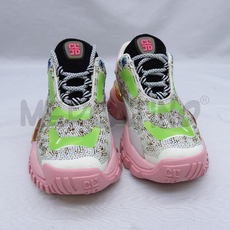 SNEAKERS DONNA SC2 CLJD ROSA STRASS  | Mercatino dell'Usato San maurizio canavese 2