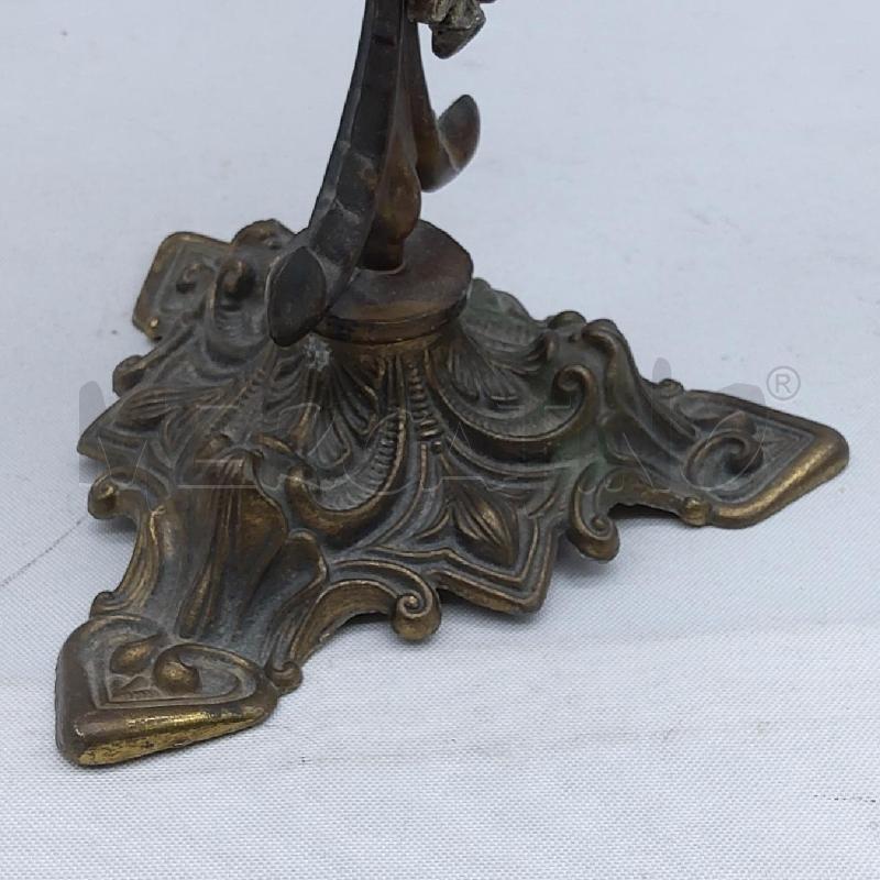 SPECCHIETTO DA TAVOLO OVALE METALLO VINTAGE | Mercatino dell'Usato San maurizio canavese 2