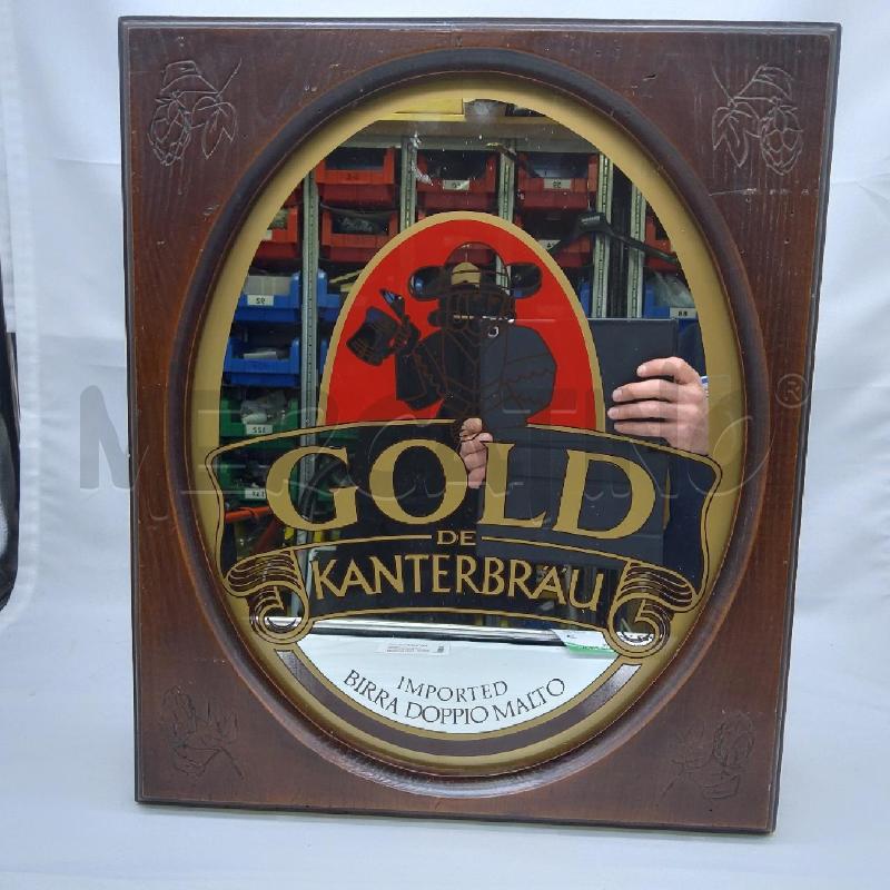 SPECCHIO OVALE GOLD DE KANTERBRAU | Mercatino dell'Usato San maurizio canavese 1