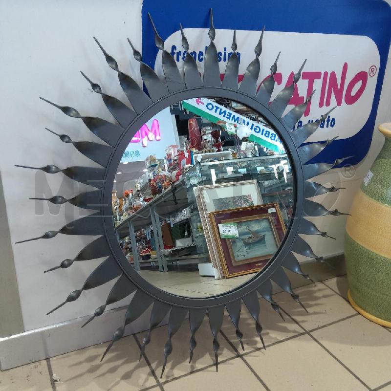 SPECCHIO SOLE FERRO GRIGIO | Mercatino dell'Usato San maurizio canavese 2