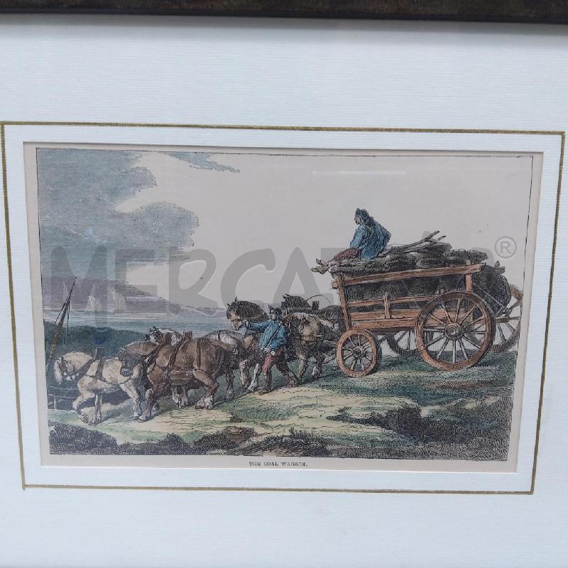 STAMPA DA INCISIONE THE COAL WAGGON | Mercatino dell'Usato San maurizio canavese 2