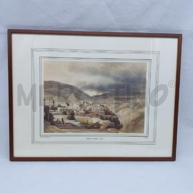 STAMPA DEI EL KAMAR 1834 45X33 | Mercatino dell'Usato San maurizio canavese 1