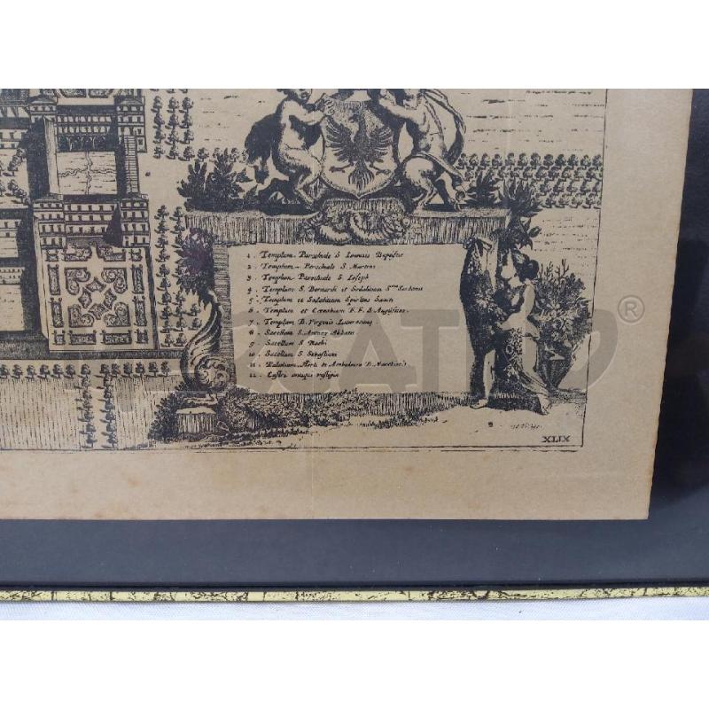 STAMPA VECCHIA CIRIACUM VULGO CIRIE ANNO 1682 | Mercatino dell'Usato San maurizio canavese 3
