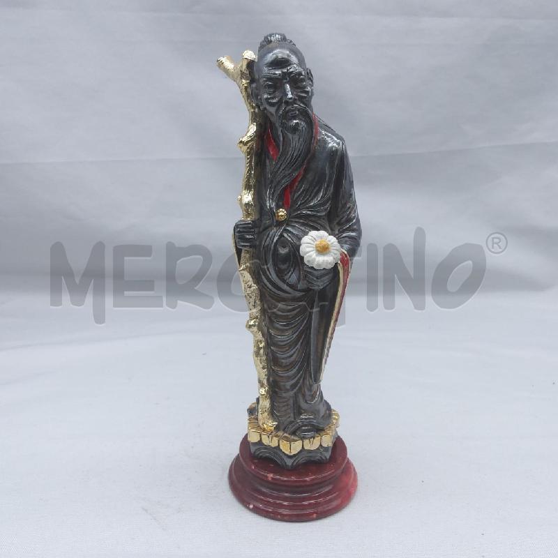 STATUA GIANNELLI SAGGIO ORIENTALE CM 26 | Mercatino dell'Usato San maurizio canavese 1