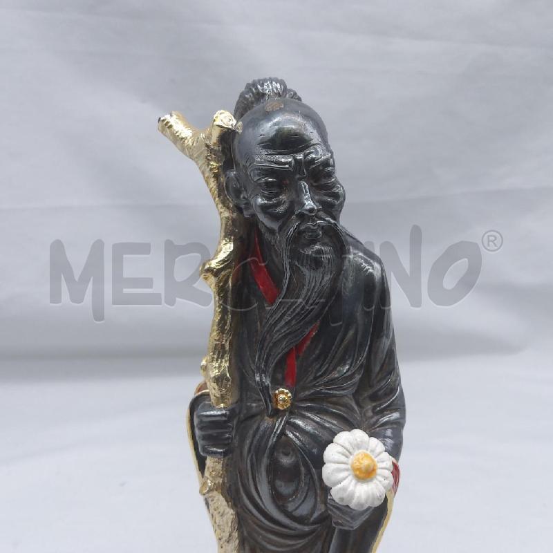 STATUA GIANNELLI SAGGIO ORIENTALE CM 26 | Mercatino dell'Usato San maurizio canavese 2