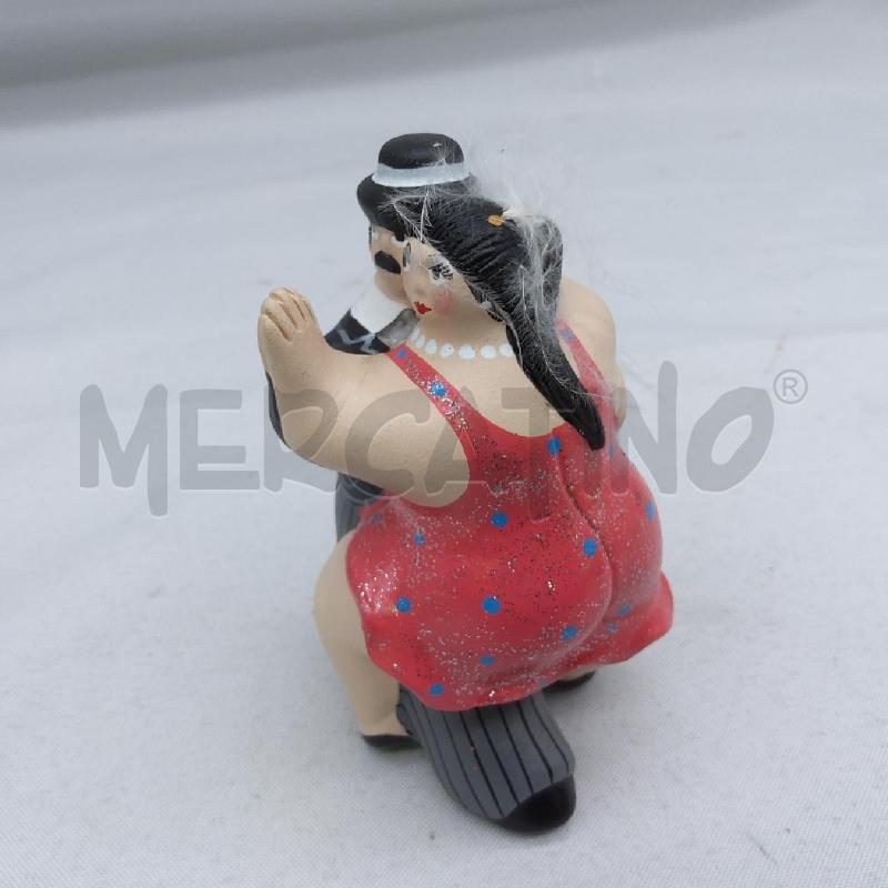 STATUINA BALLERINI DI TANGO VESTITO ROSA COCCIO | Mercatino dell'Usato San maurizio canavese 2