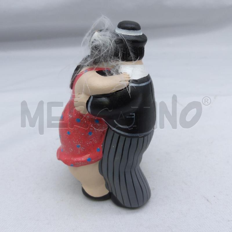 STATUINA BALLERINI DI TANGO VESTITO ROSA COCCIO | Mercatino dell'Usato San maurizio canavese 3