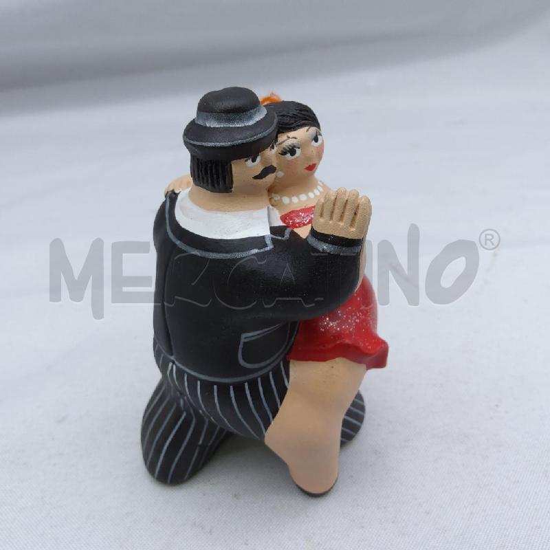 STATUINA BALLERINI DI TANGO VESTITO ROSSO COCCIO | Mercatino dell'Usato San maurizio canavese 4