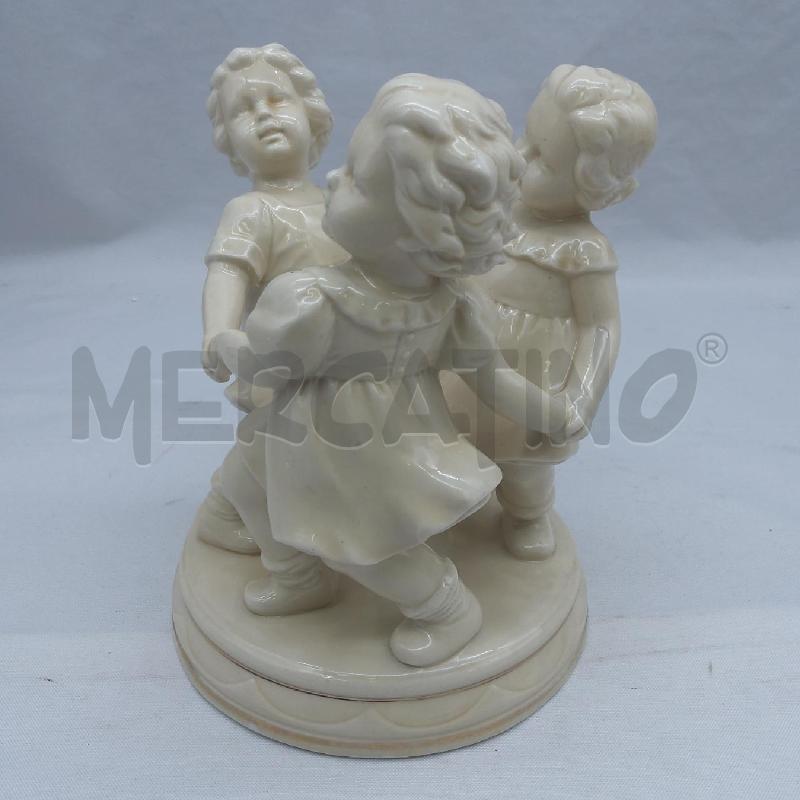 STATUINA GIROTONDO TRE BIMBE CERAM | Mercatino dell'Usato San maurizio canavese 2