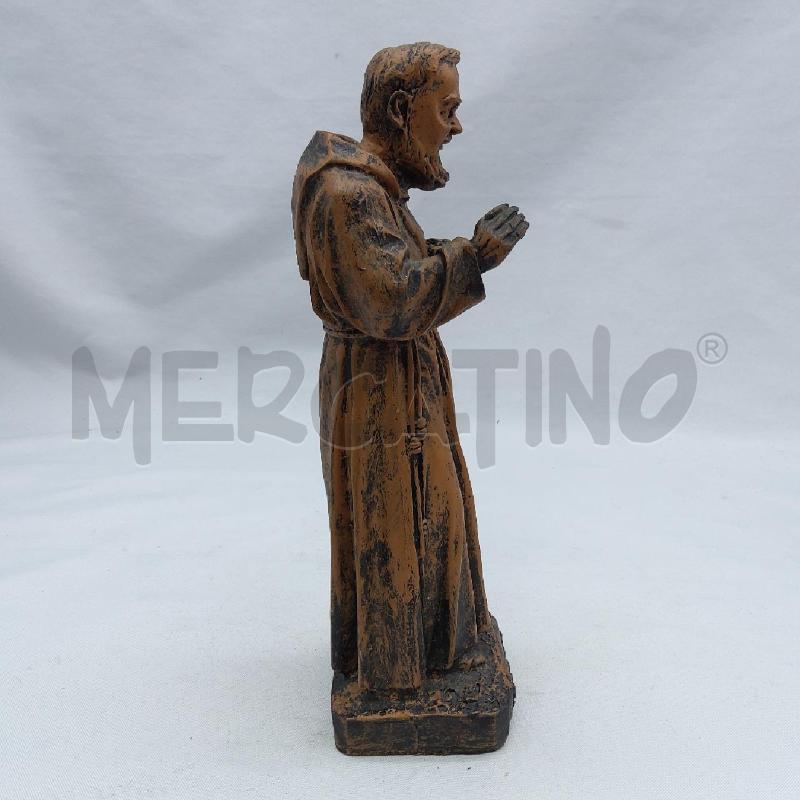 STATUINA PADRE PIO MARRONE  | Mercatino dell'Usato San maurizio canavese 2