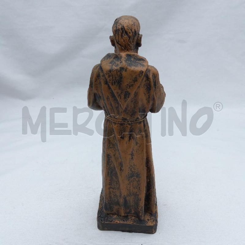 STATUINA PADRE PIO MARRONE  | Mercatino dell'Usato San maurizio canavese 3