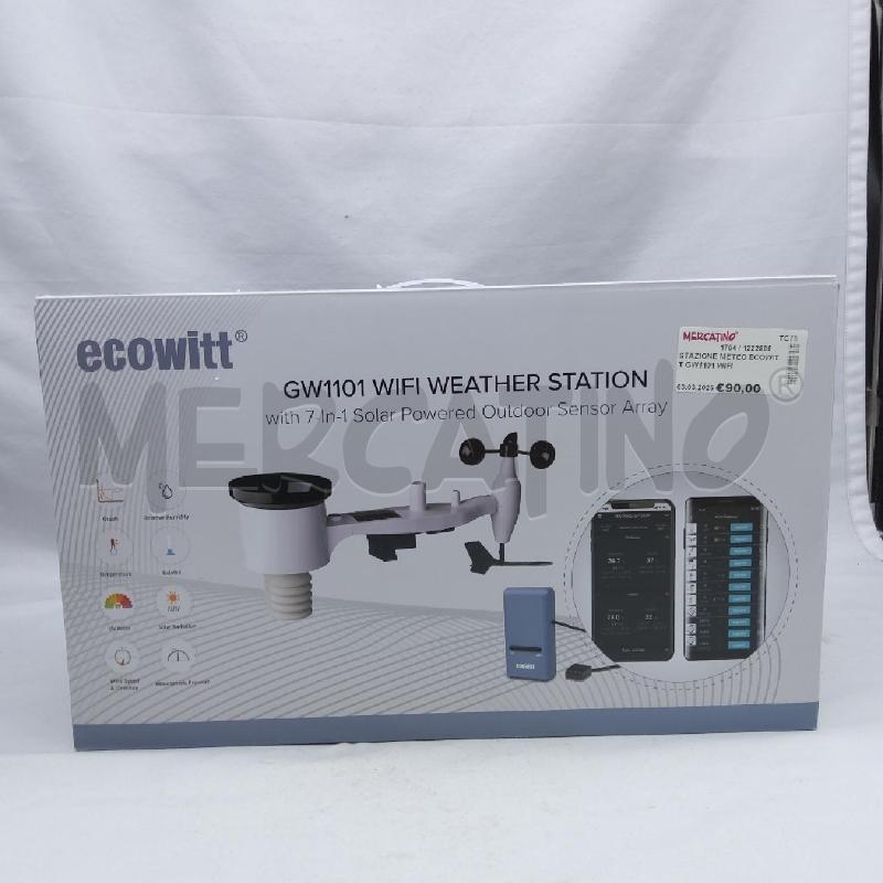 STAZIONE METEO ECOWITT GW1101 WIFI  | Mercatino dell'Usato San maurizio canavese 1