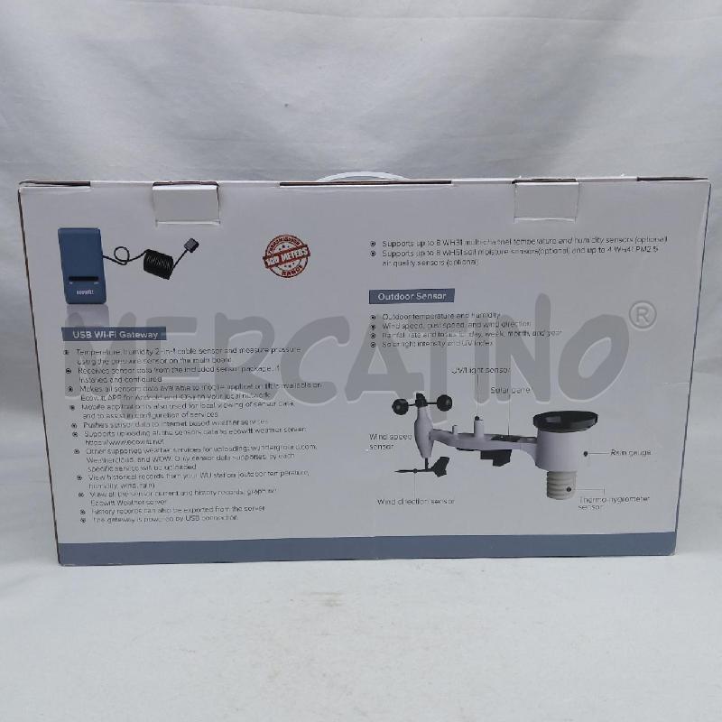 STAZIONE METEO ECOWITT GW1101 WIFI  | Mercatino dell'Usato San maurizio canavese 2
