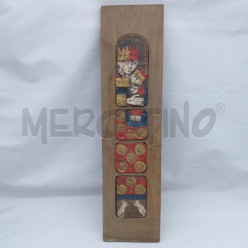 STELE LEGNO INSERTI COLORATI | Mercatino dell'Usato San maurizio canavese 1