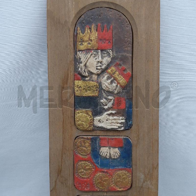 STELE LEGNO INSERTI COLORATI | Mercatino dell'Usato San maurizio canavese 2