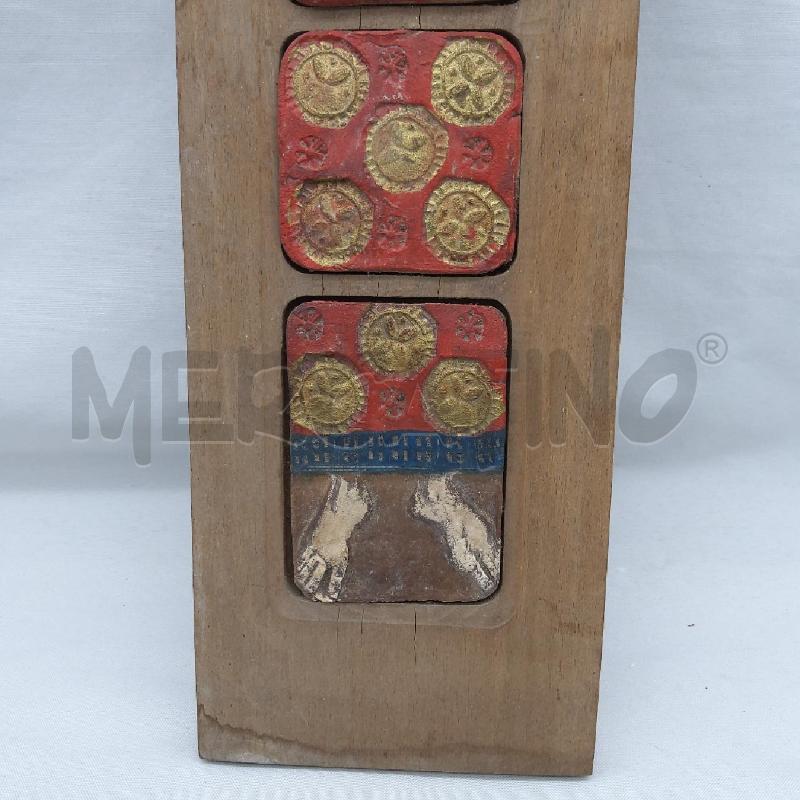 STELE LEGNO INSERTI COLORATI | Mercatino dell'Usato San maurizio canavese 3