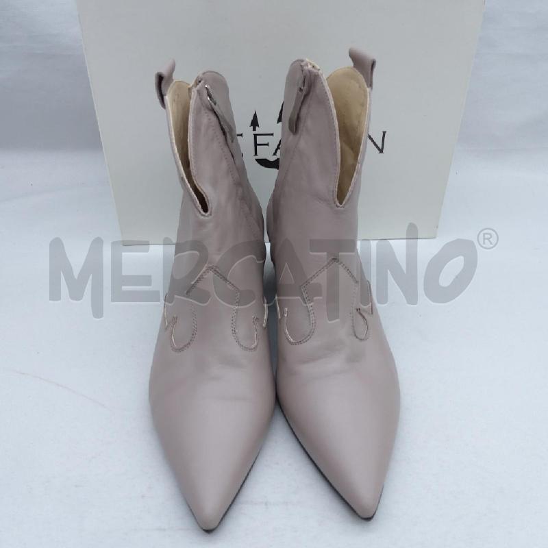 STIVALETTI DONNA LE FABIAN SC1 NAPPA COLOR TORTORA  | Mercatino dell'Usato San maurizio canavese 3
