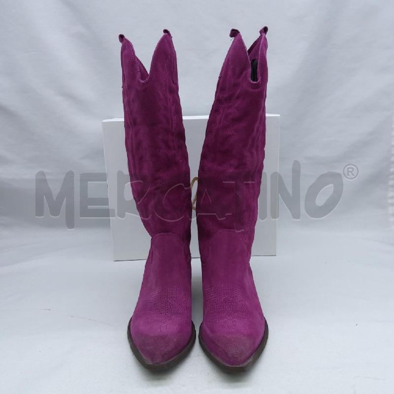 STIVALI DONNA SILKO' SC1 VERA PELLE MAGENTA  | Mercatino dell'Usato San maurizio canavese 2