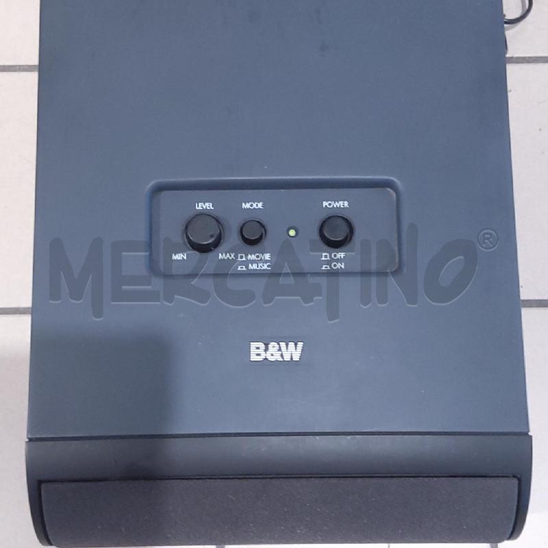 SUBWOOFER B&W 110 WATT | Mercatino dell'Usato San maurizio canavese 2