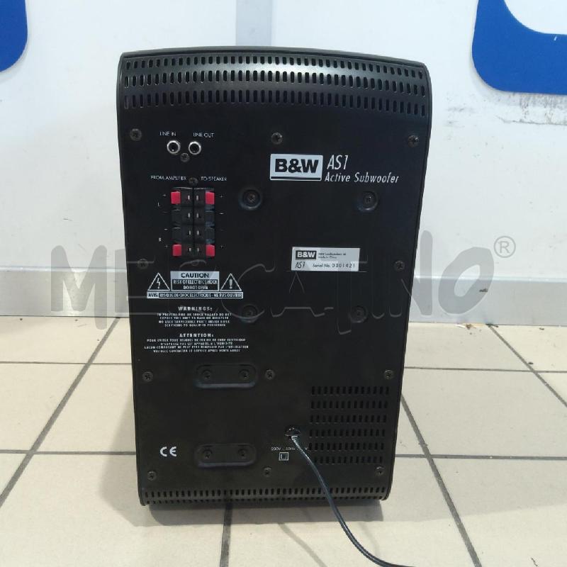 SUBWOOFER B&W 110 WATT | Mercatino dell'Usato San maurizio canavese 3