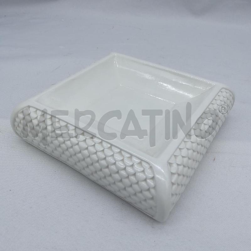 SVUOTA TASCHE QUADRATO CERAMICA ECRU SCAGLIE | Mercatino dell'Usato San maurizio canavese 1